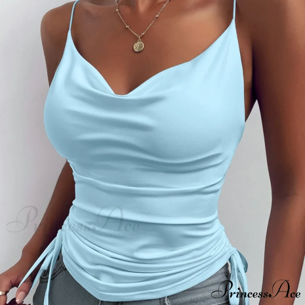 New Sexy Strap Basic Tops - Image 7