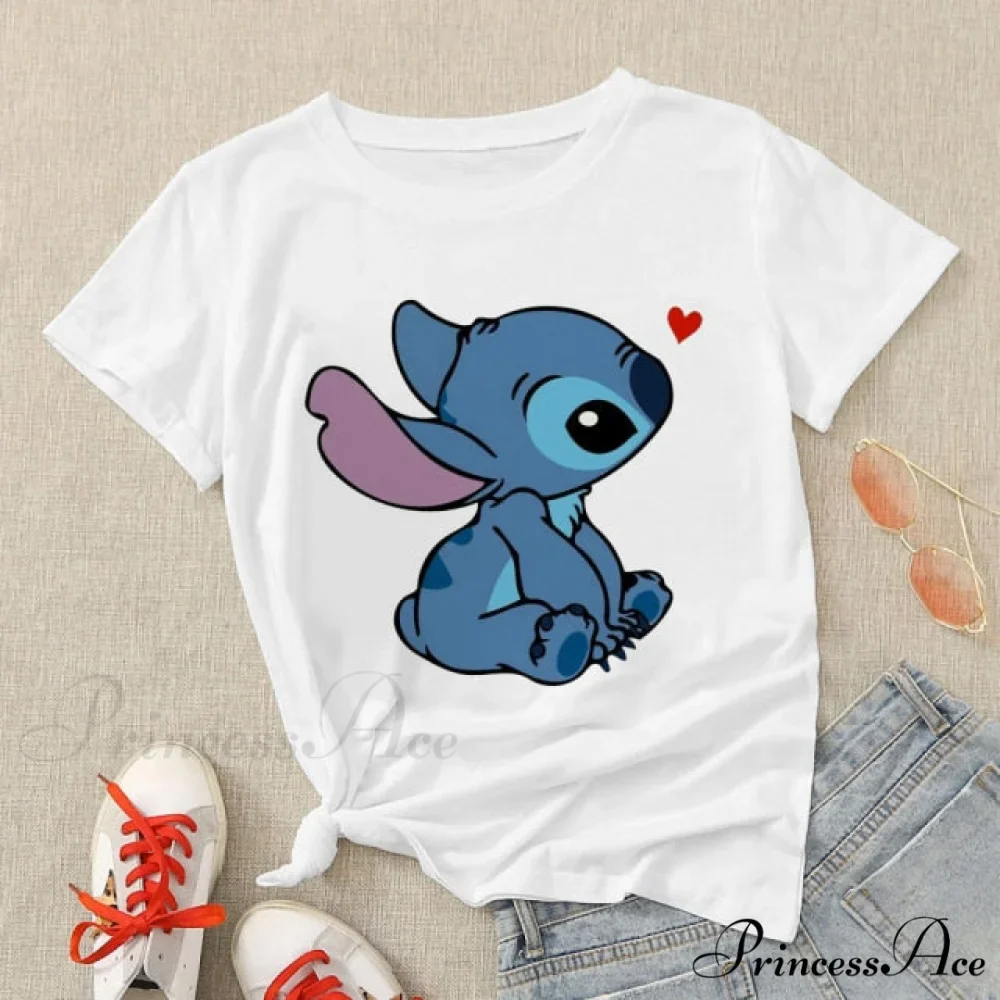 Lady Cute Print T-shirts - Image 2