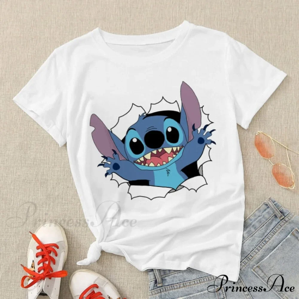 Lady Cute Print T-shirts - Image 23