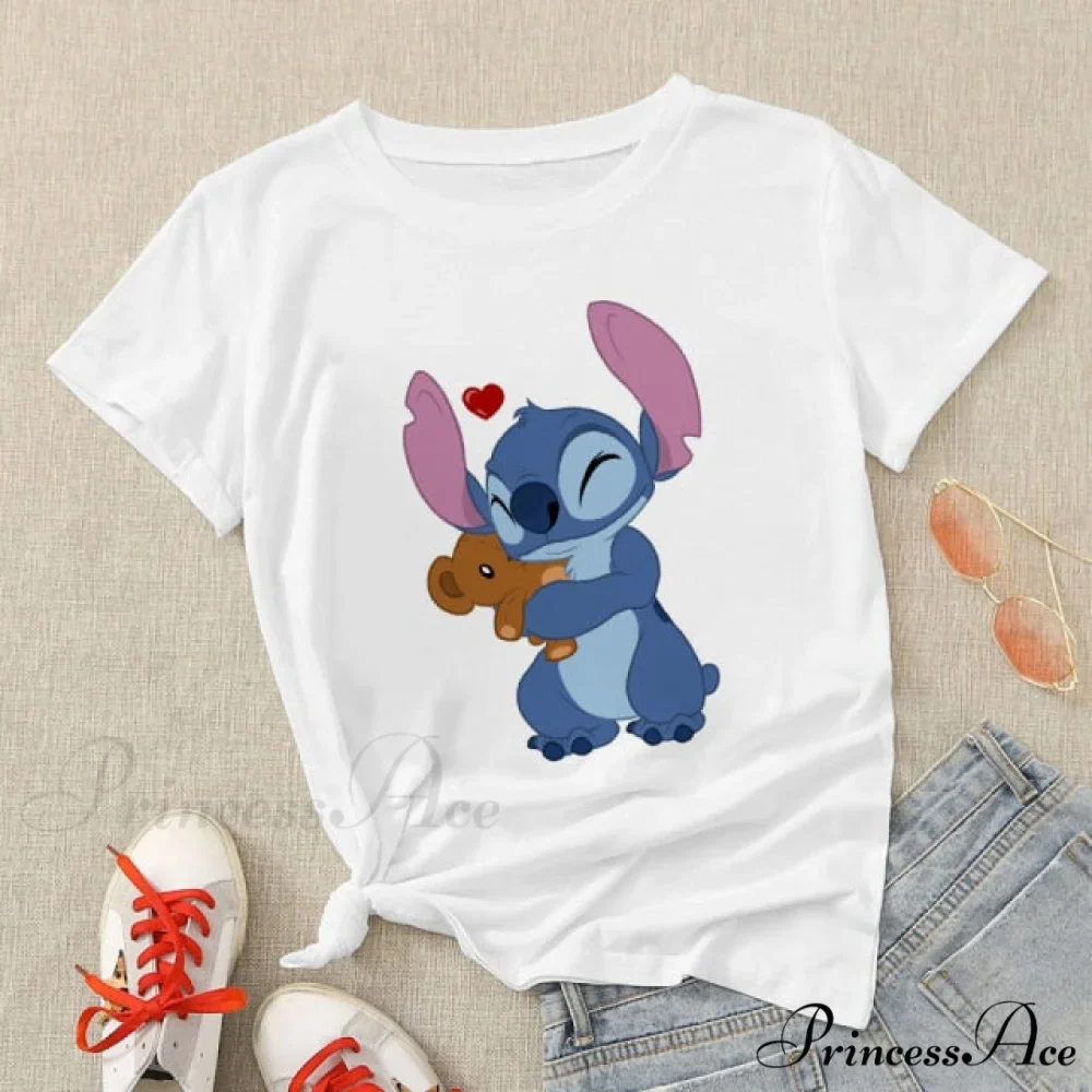 Lady Cute Print T-shirts - Image 26