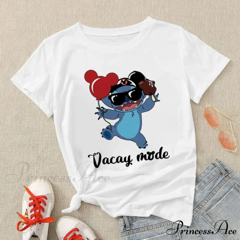 Lady Cute Print T-shirts - Image 27