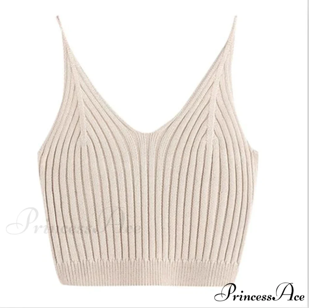 Sexy Strappy Sleeveless Racerback Crop Top