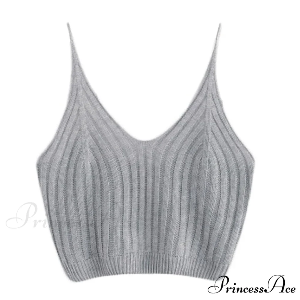 Sexy Strappy Sleeveless Racerback Crop Top - Image 5