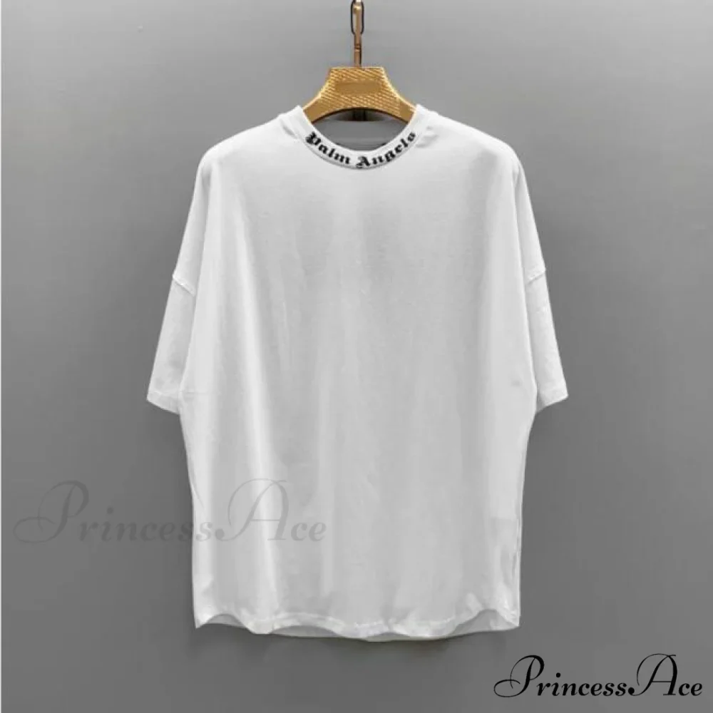 Fashion Cotton Short Sleeve Round Neck T-shirt - Image 2