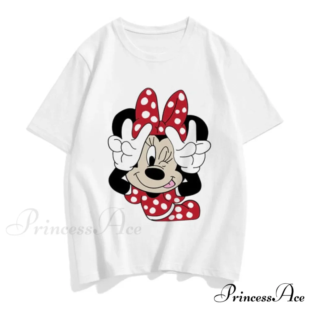 Three Mickey Mouse Print Women T shirt - Image 11