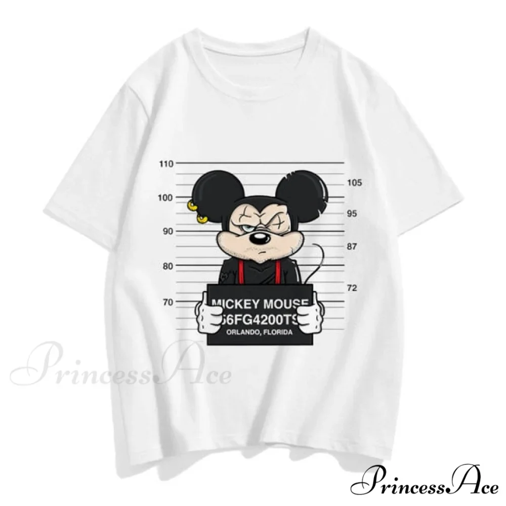 Three Mickey Mouse Print Women T shirt - Image 12