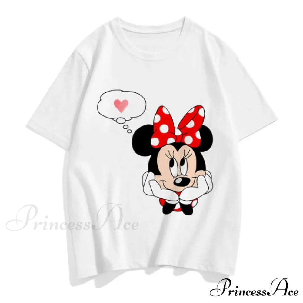 Three Mickey Mouse Print Women T shirt - Image 17