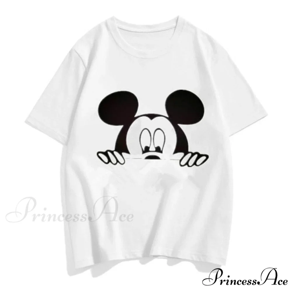 Three Mickey Mouse Print Women T shirt - Image 18