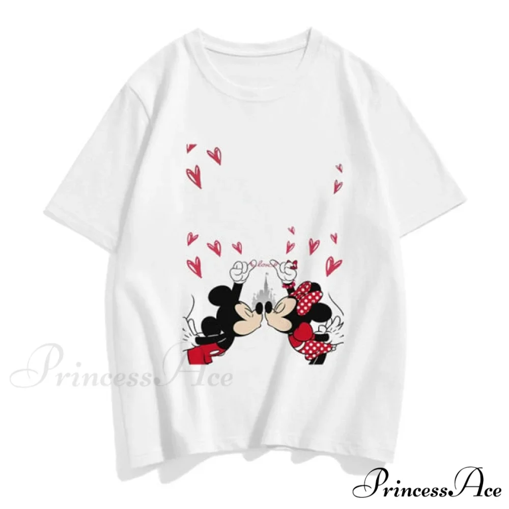 Three Mickey Mouse Print Women T shirt - Image 19
