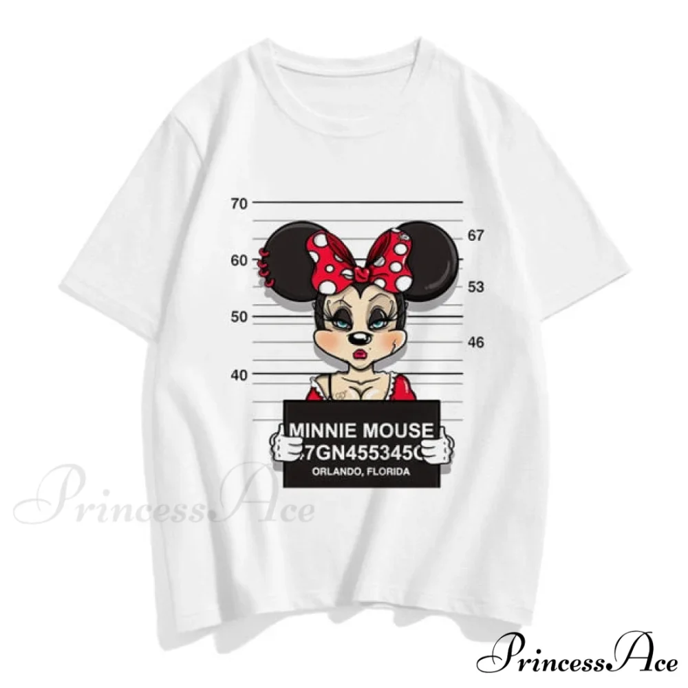 Three Mickey Mouse Print Women T shirt - Image 22