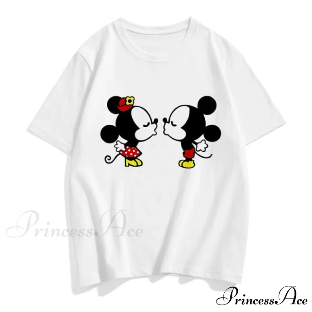 Three Mickey Mouse Print Women T shirt - Image 5