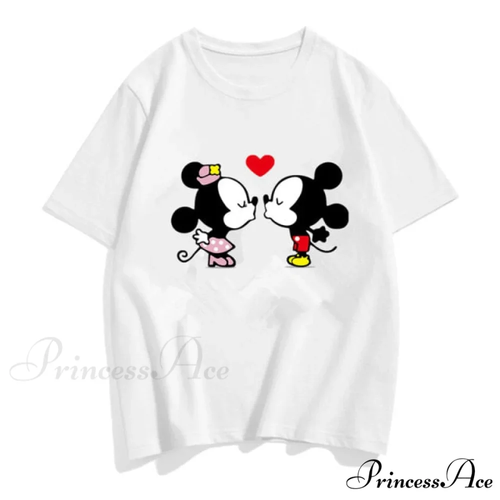 Three Mickey Mouse Print Women T shirt - Image 7