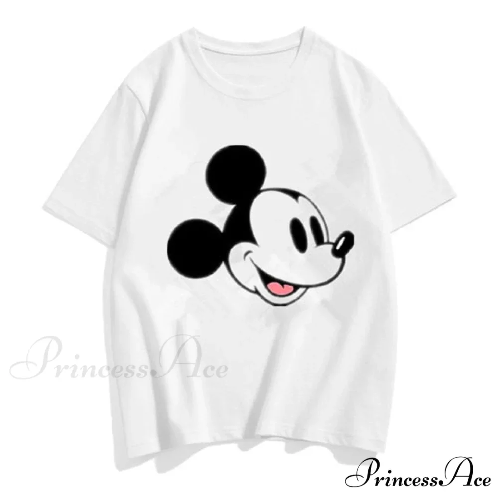 Three Mickey Mouse Print Women T shirt - Image 9