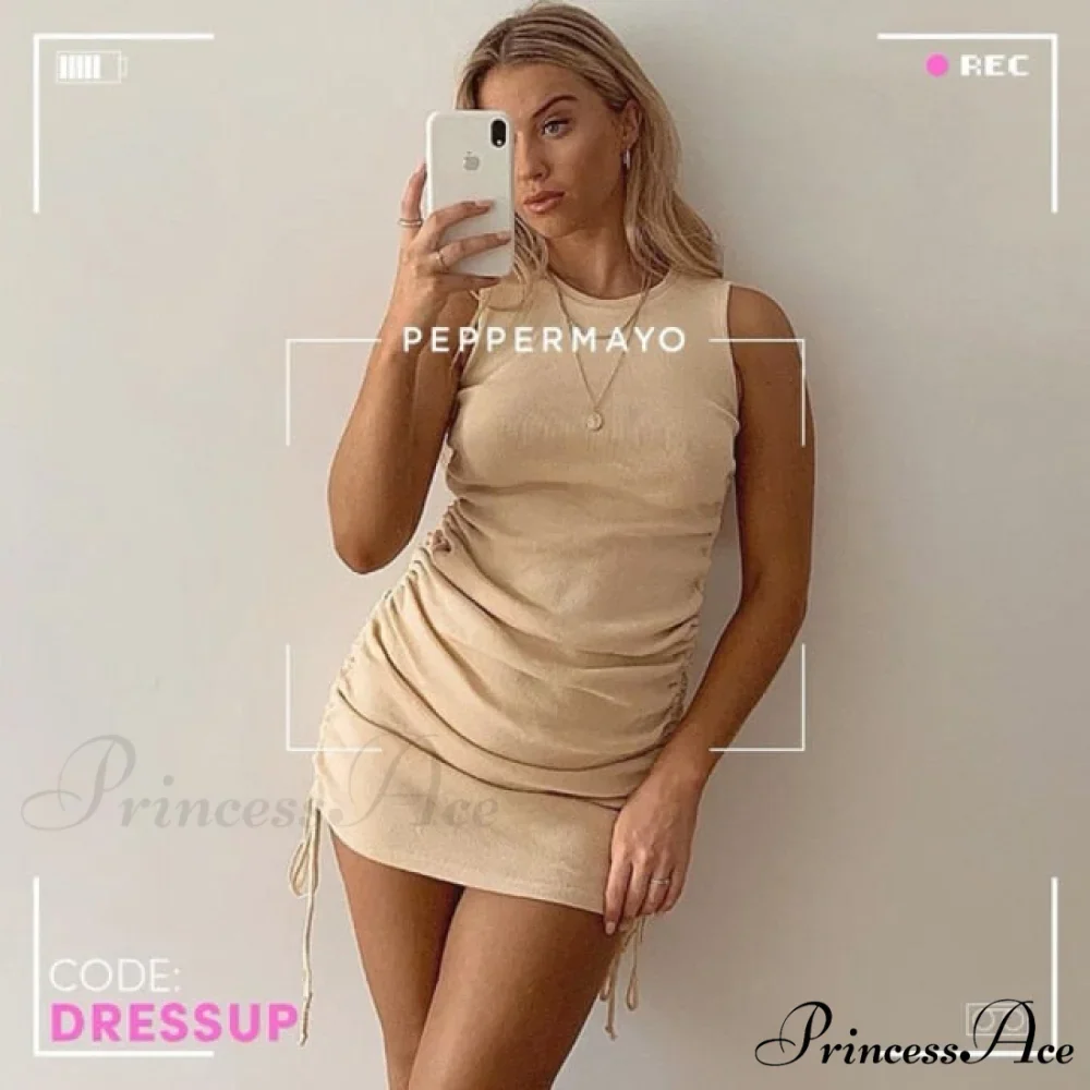 Length Vestidos Sexy Party O-Neck Dress - Image 3