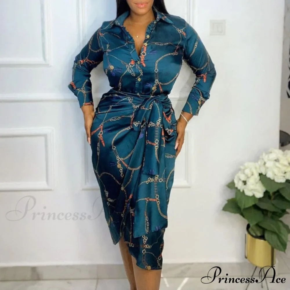 Green Elegant Plus Size Dresses - Image 2
