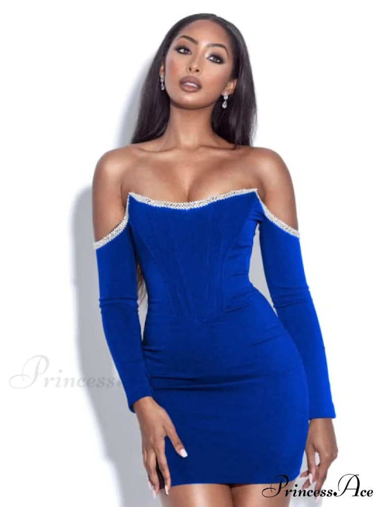Chains Vestidos Party Black Bandage Dress - Image 4