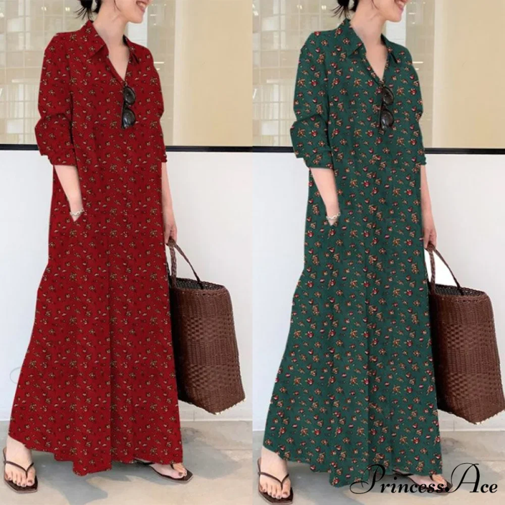 Plus Size Cotton Linen Dresses - Image 2