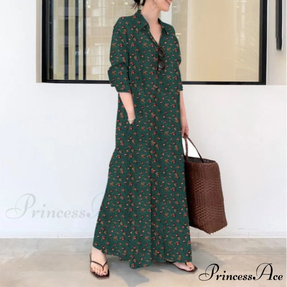 Plus Size Cotton Linen Dresses - Image 3