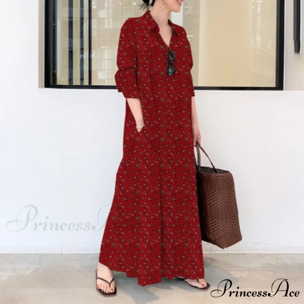 Plus Size Cotton Linen Dresses - Image 4