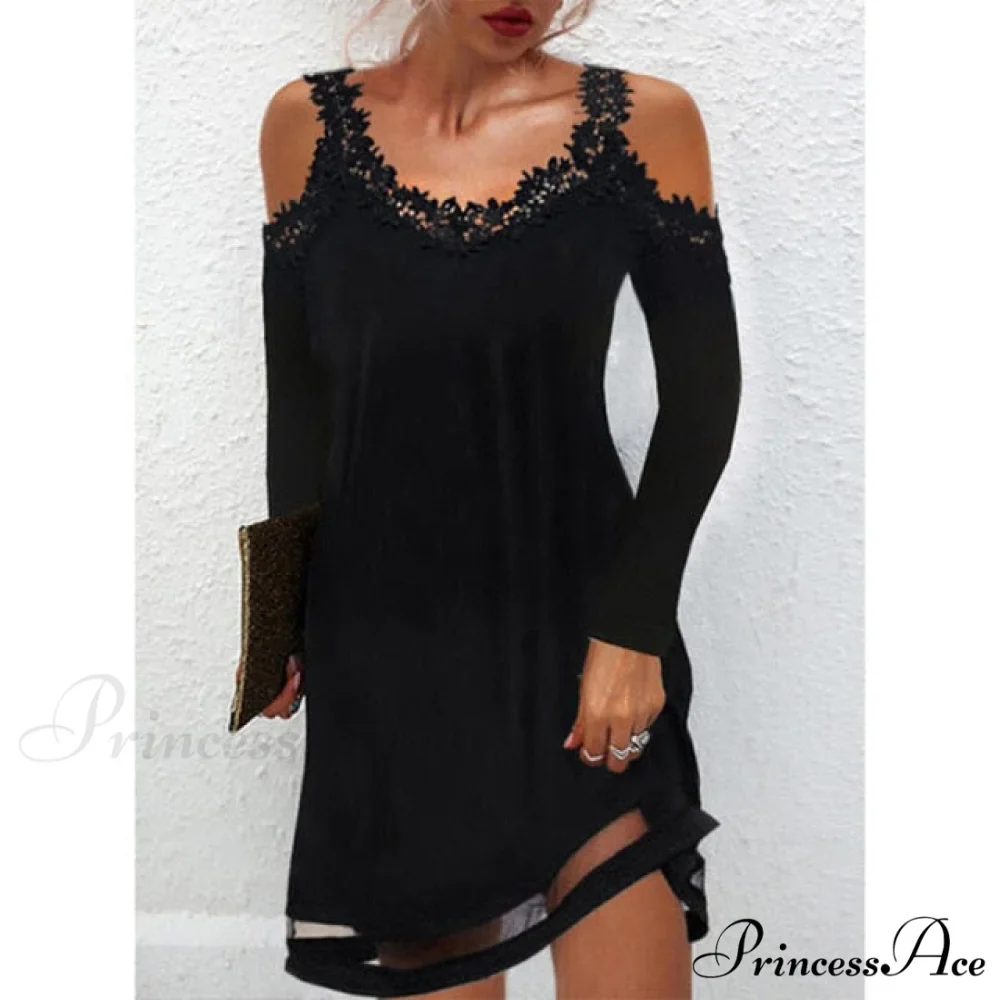 Fashion Sexy Casual Long Sleeve Vestidos Pullover Party Dress - Image 9