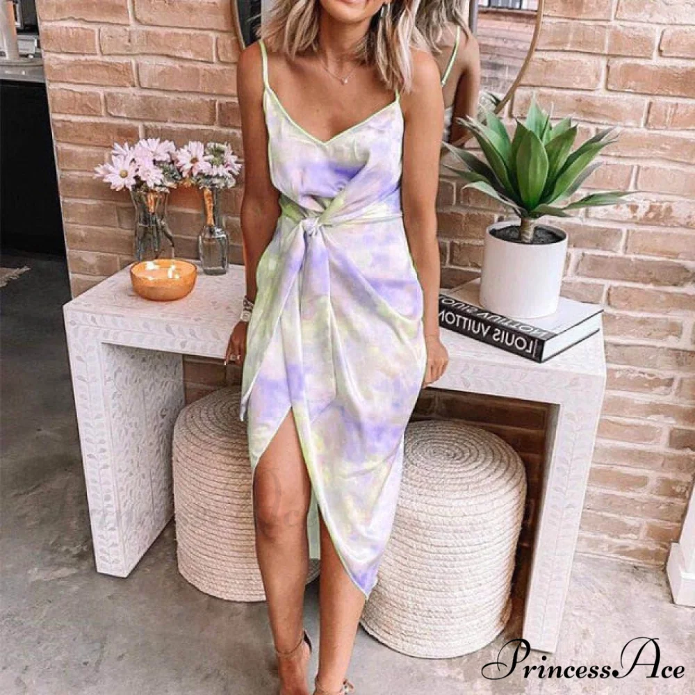 Sleeveless Sexy V-Neck Backless Party Dress - Image 5
