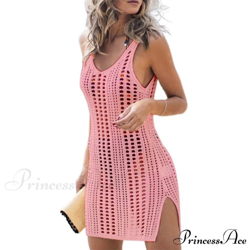 See Through Hollow Out Tunic Robe - Image 4