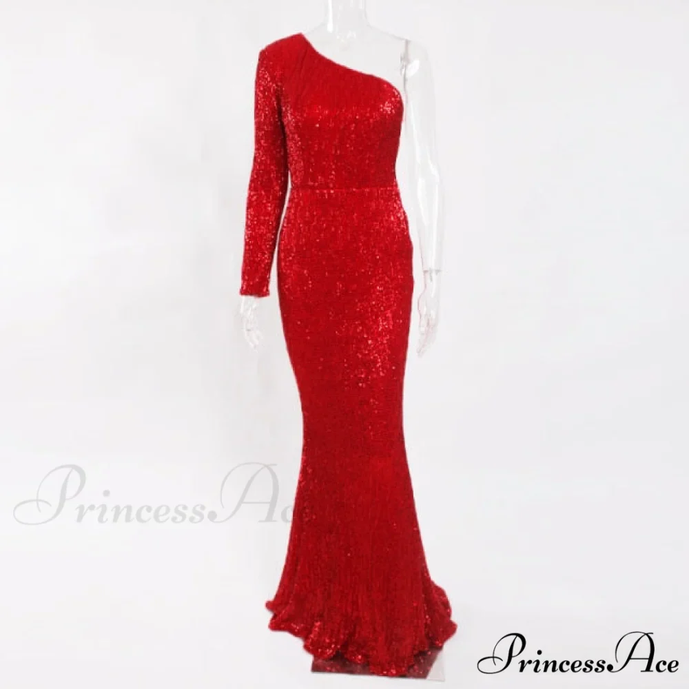 Backless Luxury Stretchy Mermaid Dress - Image 3