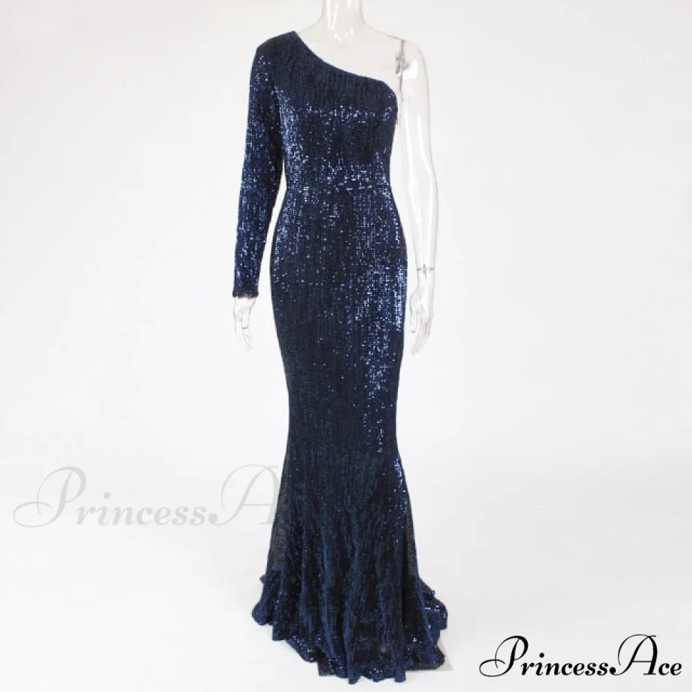 Backless Luxury Stretchy Mermaid Dress - Image 5