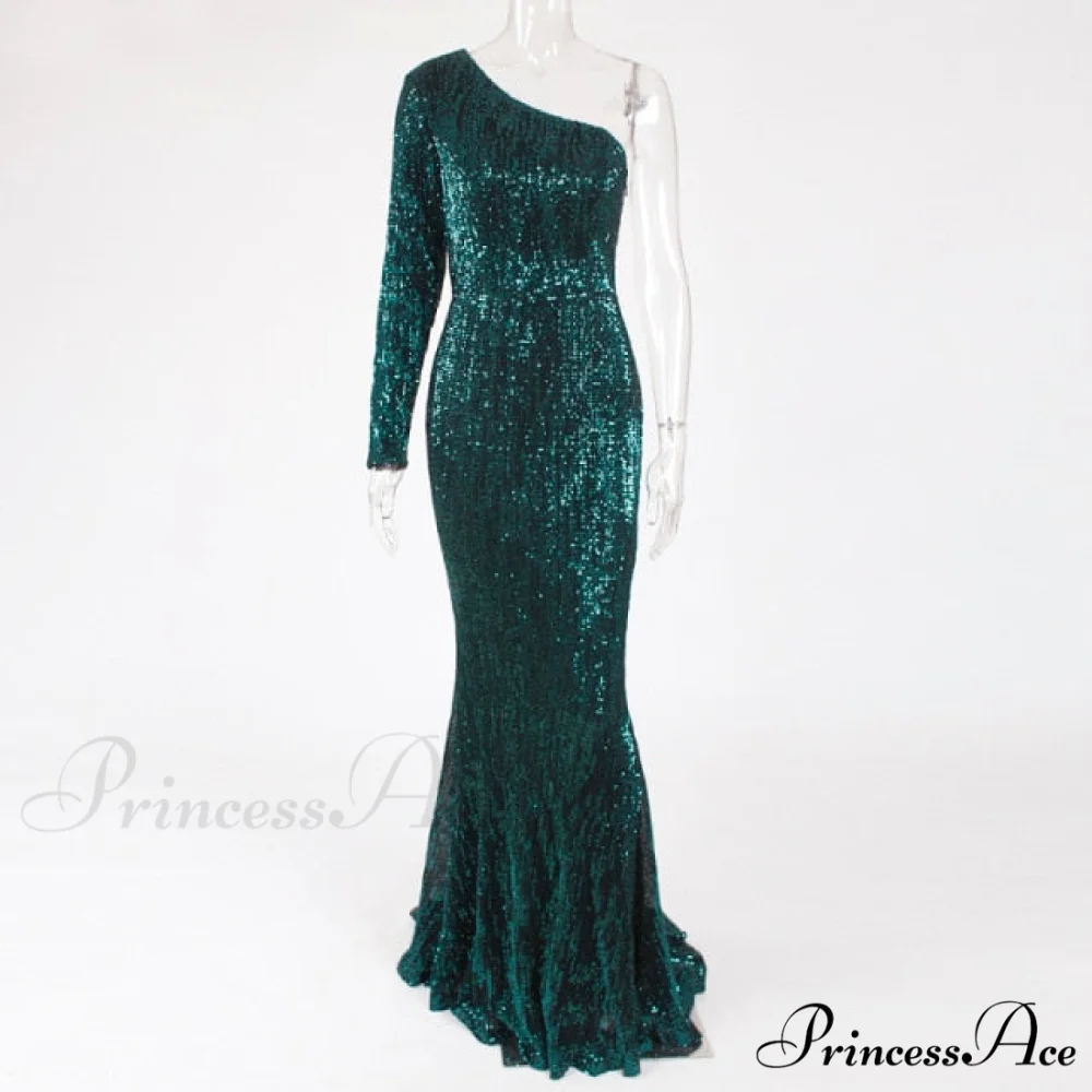 Backless Luxury Stretchy Mermaid Dress - Image 6