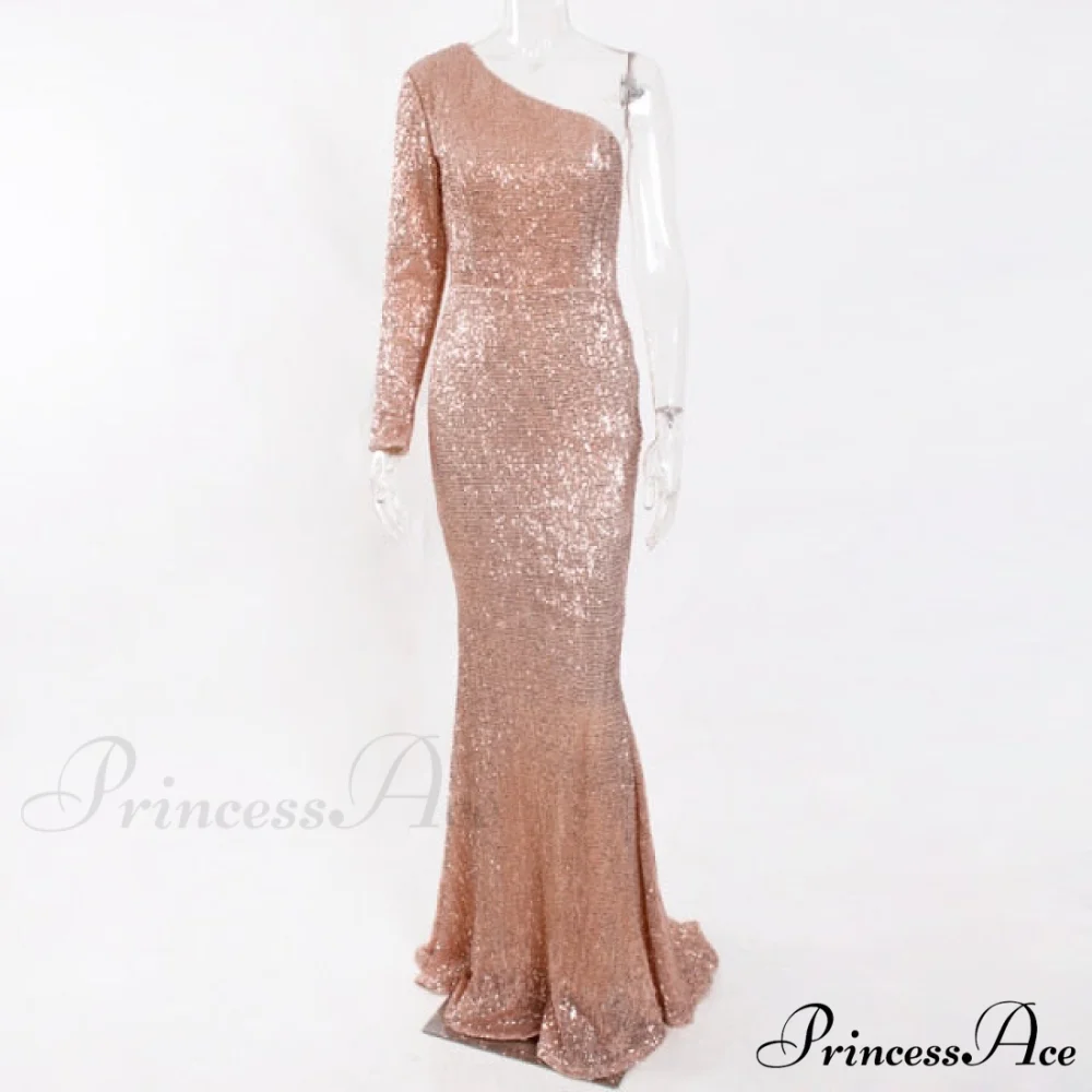 Backless Luxury Stretchy Mermaid Dress - Image 7