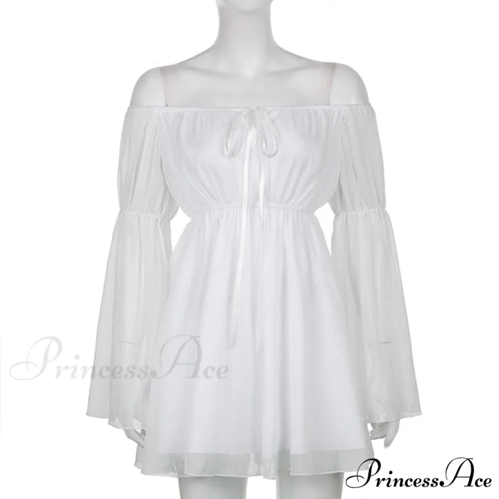 Vintage Flare Sleeve Party Bandage Mini Dress - Image 7