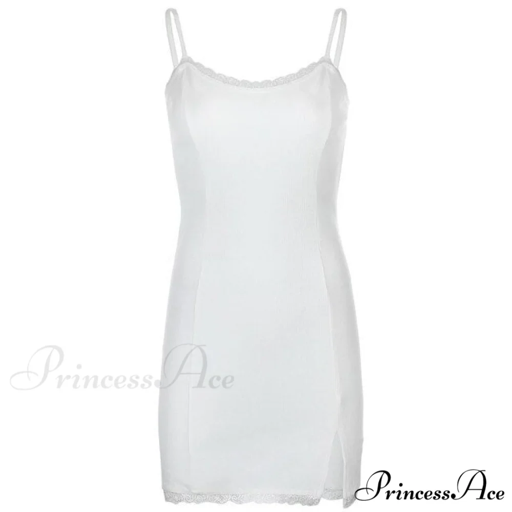 Sexy Lace Bandage Bodycon Short Mini Dress - Image 3