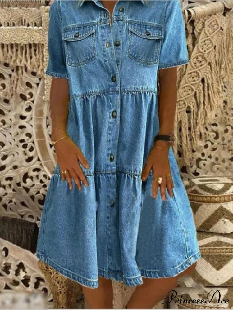 Fashion Casual Splicing Cardigan Vintage Long Dress - Image 5