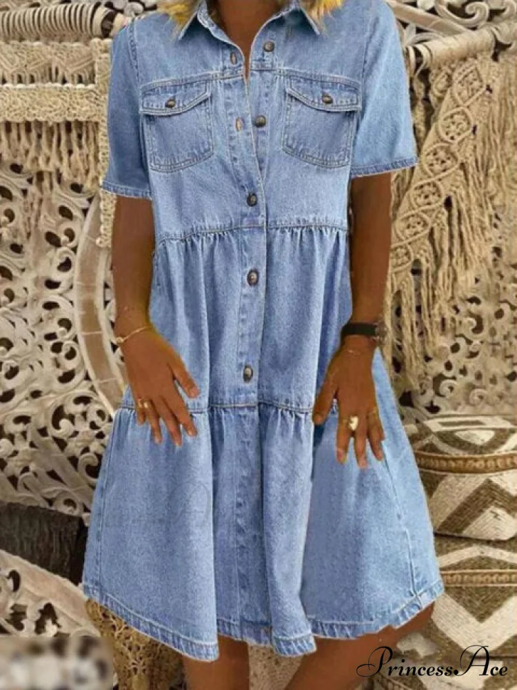 Fashion Casual Splicing Cardigan Vintage Long Dress - Image 8