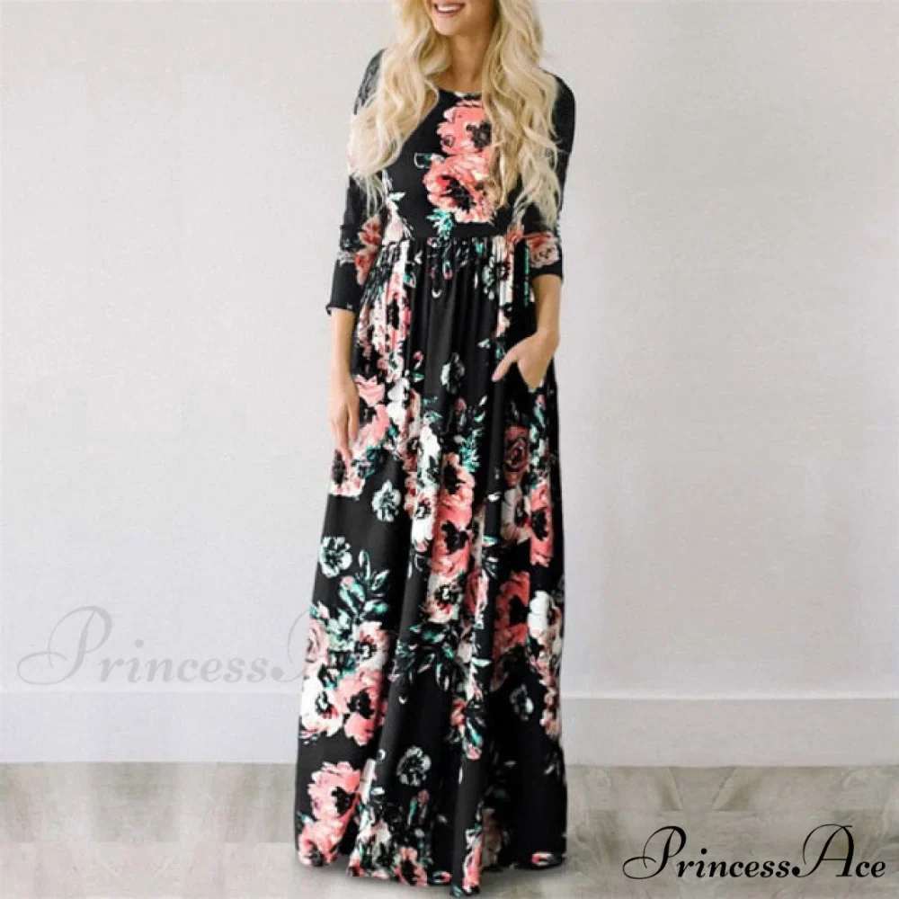 Ladies White Maxi Evening Party Dress - Image 14