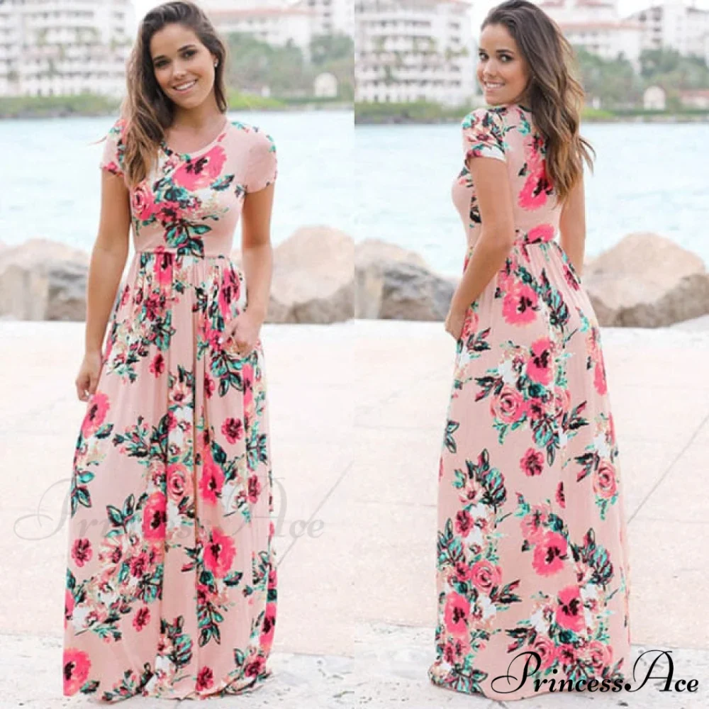 Ladies White Maxi Evening Party Dress - Image 15