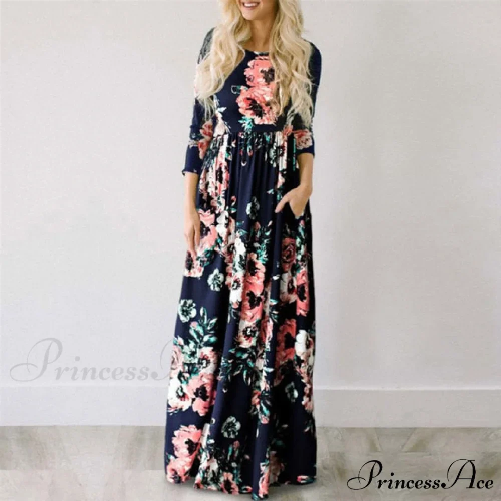 Ladies White Maxi Evening Party Dress - Image 6