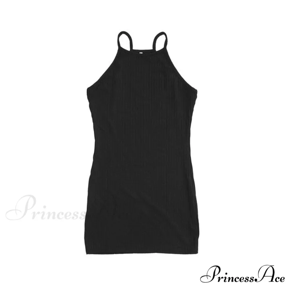 Ladies Sexy Sleeveless Slim Fit Mini Short Dress - Image 8