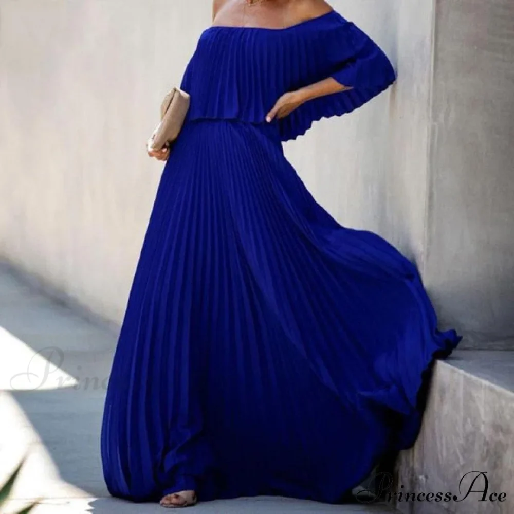 Long Sexy Strapless Maxi Dresses - Image 3
