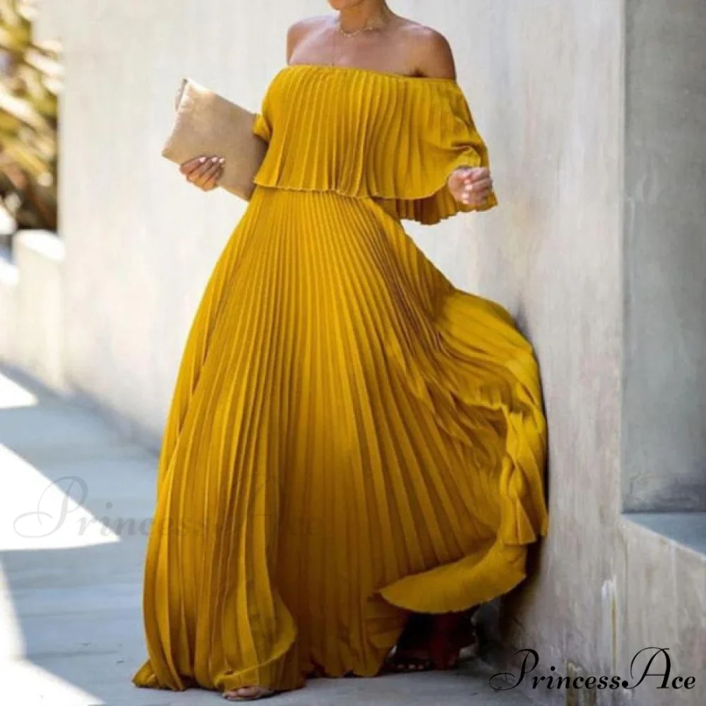 Long Sexy Strapless Maxi Dresses - Image 5