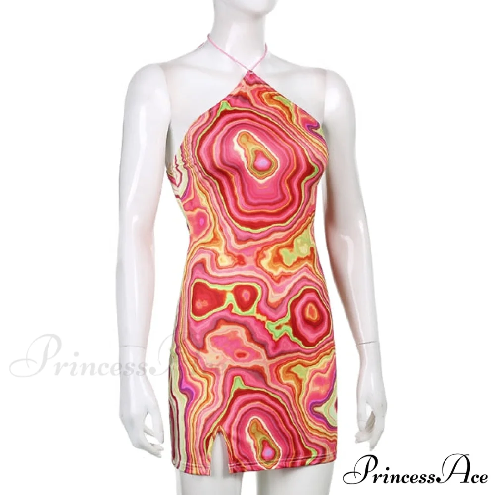 Sweetown Patchwork Lace Edge Cute Dress - Image 6
