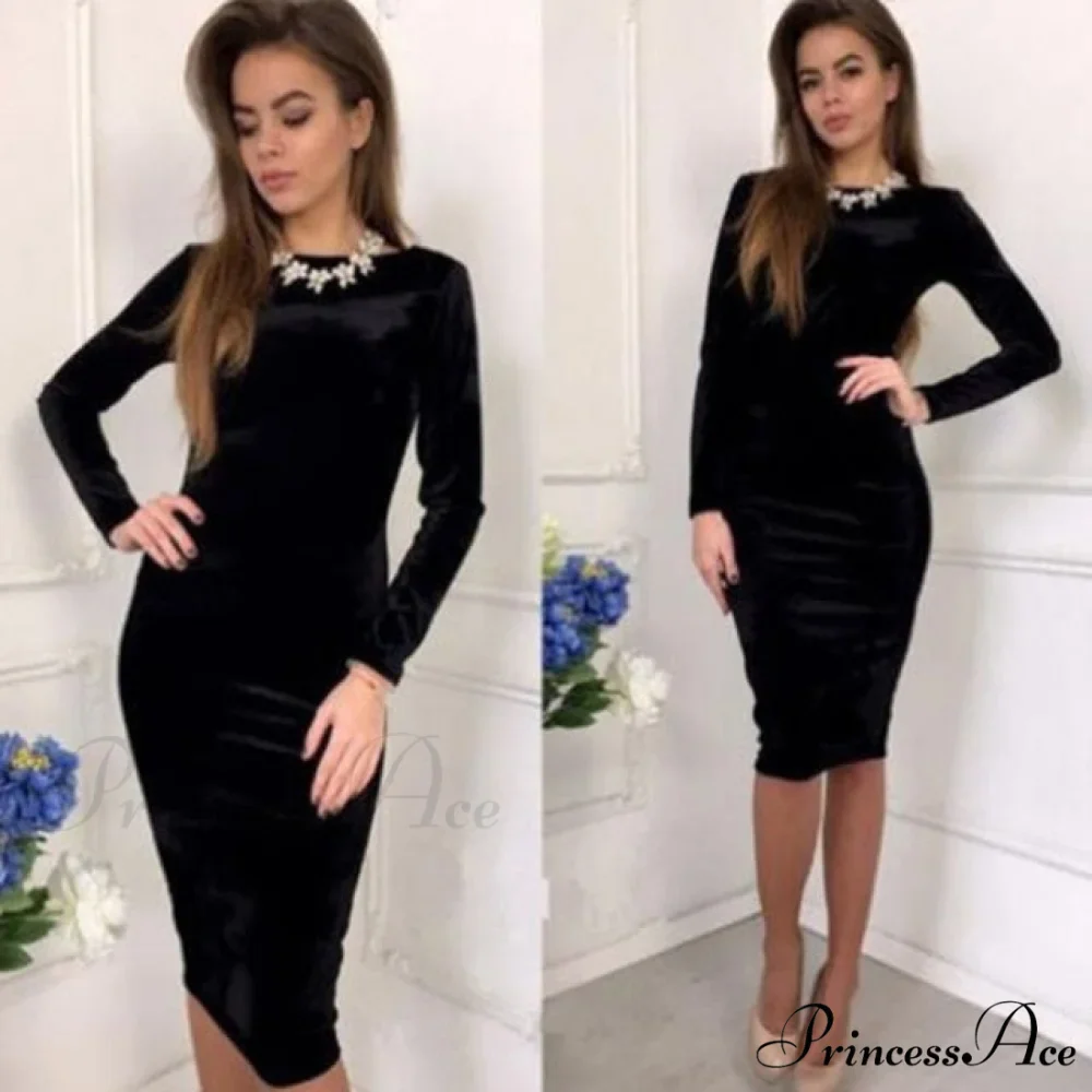 Casual Sleeveless O Neck Bodycon Dress - Image 3