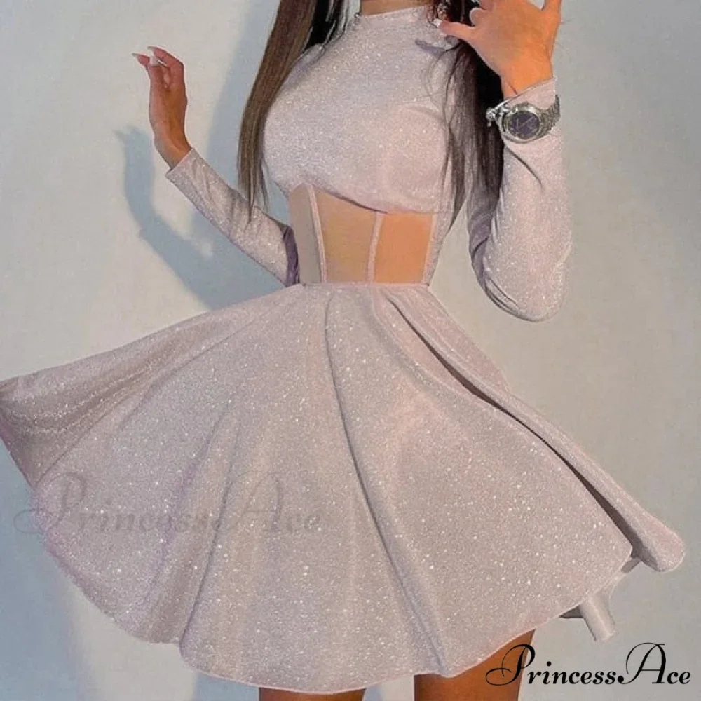Sexy Bright Fluffy Dress - Image 3