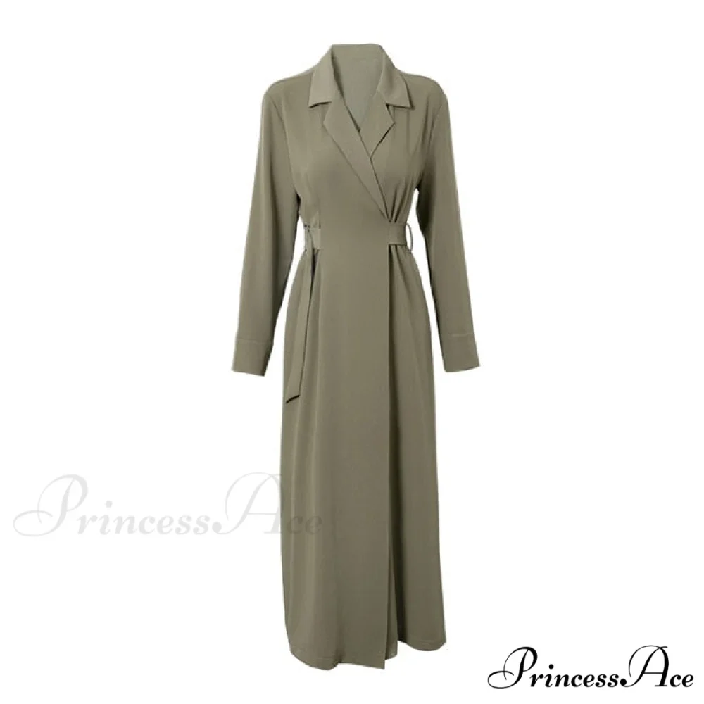 Office Lady Designer Casual Korean Style Dress - Image 3