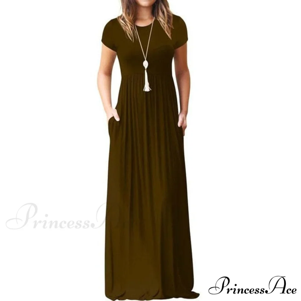 Short Sleeve Ladies Party Casual Dresses - Image 2