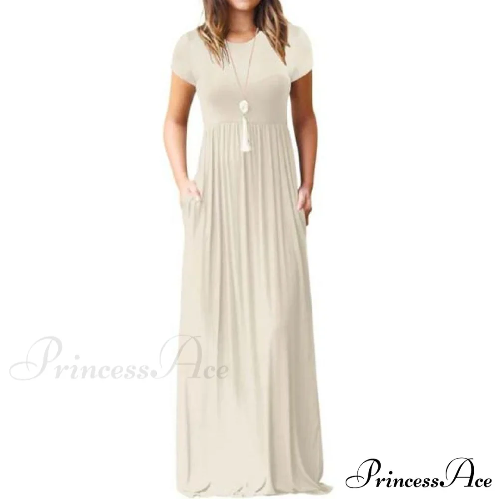 Short Sleeve Ladies Party Casual Dresses - Image 3