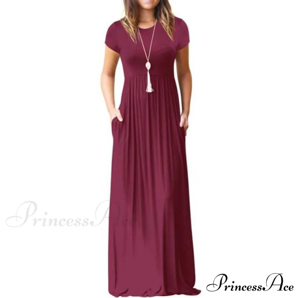 Short Sleeve Ladies Party Casual Dresses - Image 6