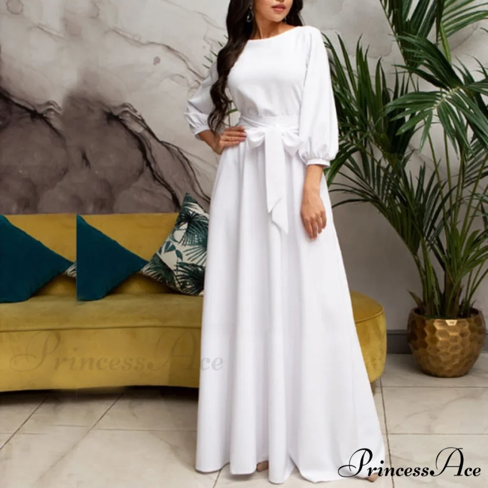 Lantern Sleeve Elegant Bandage Dress - Image 10