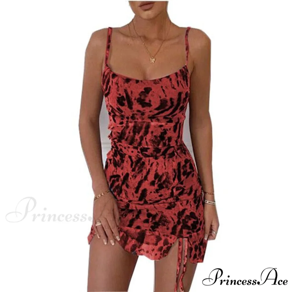 Floral Print Women Bodycon Dress - Image 3