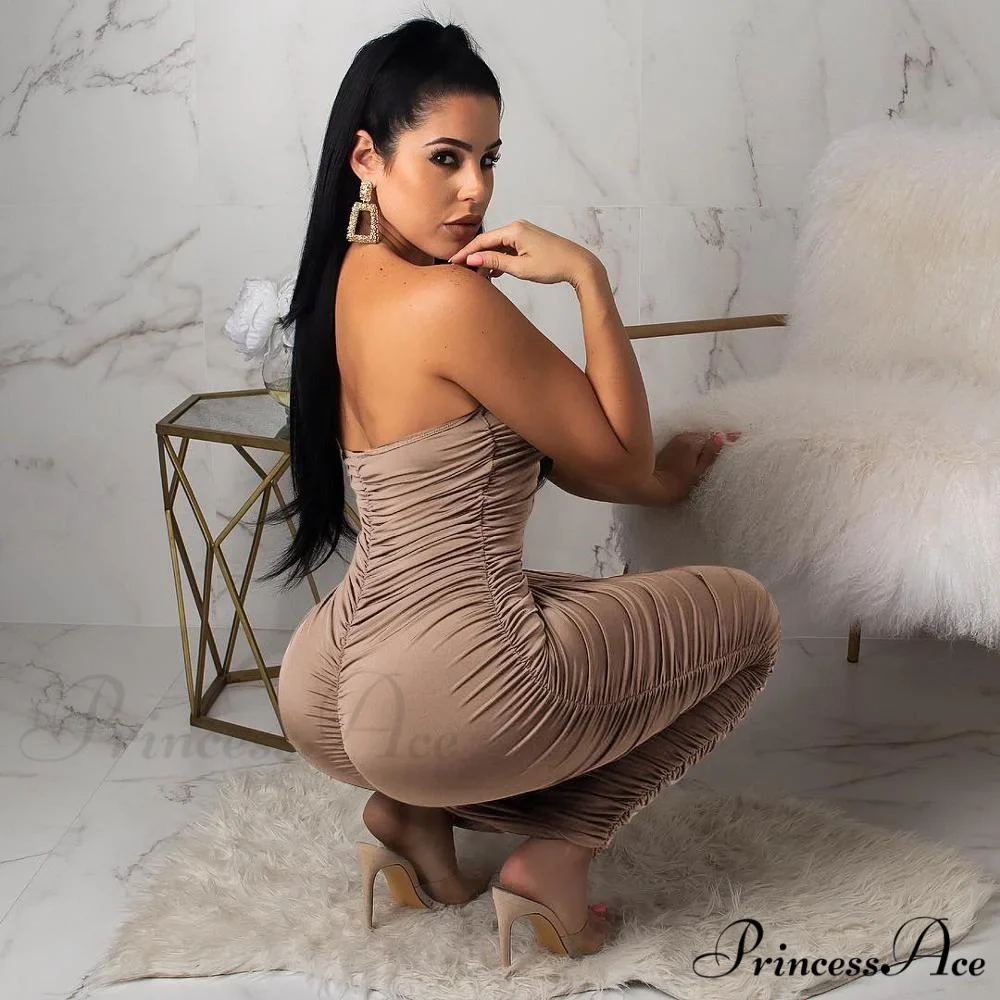 Sexy Pencil Club Casual Party Pleated Dresses - Image 7